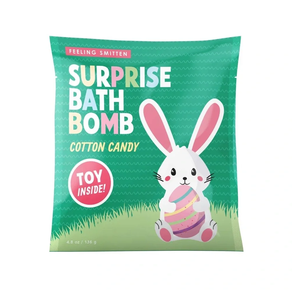 Cotton Candy Surprise Bath Bomb - New in Package